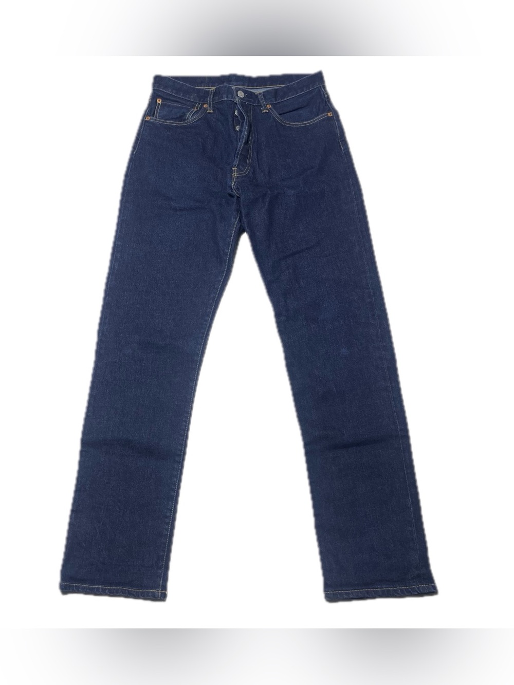 Buck Mason Ford Standard Jean, Double Dipped Dark Wash 32x34 14oz